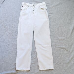 Levis Ribcage Straight Ankle Jean